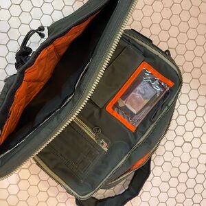 VINTAGE 90s Maharishi Green Convertible Bag